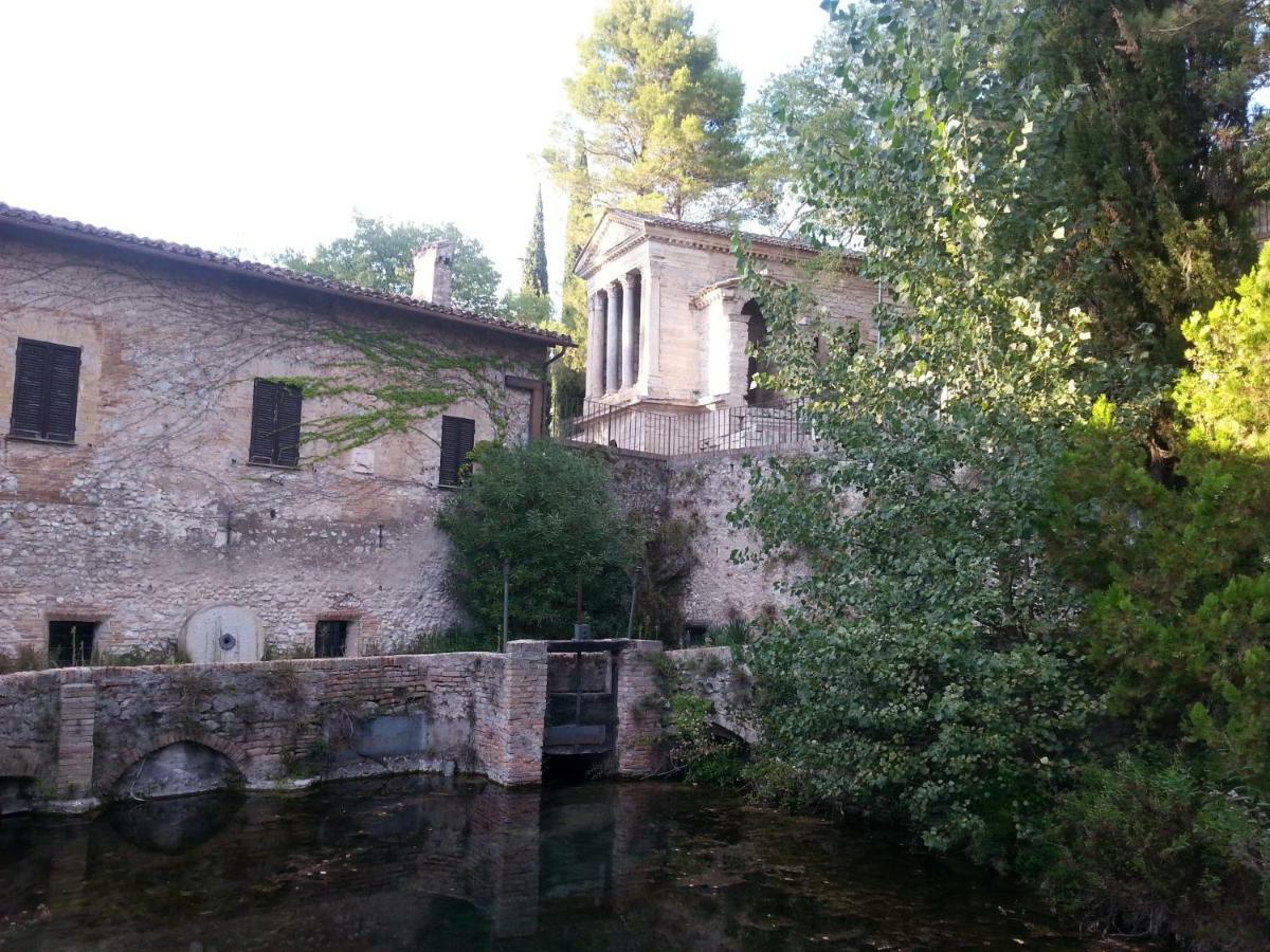 Pieve Sant'Angelo Hotell Campello sul Clitunno Exteriör bild